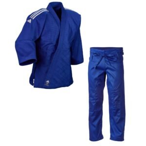 "Adidas" dziudo kimono Club J350 - Blue/Silver