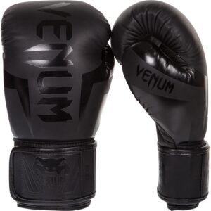 "Venum" bokso pirštinės Elite Black/Black