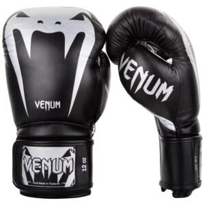"Venum" bokso pirštinės Giant Black/Silver