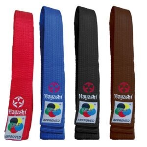 "Hayashi" budo karatė diržai wkf approved