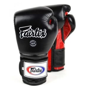 "Fairtex" bokso pirštinės bgv9 Black/Red palm