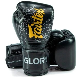 "Fairtex" bokso pirštinės bgvg3 Black/Silver