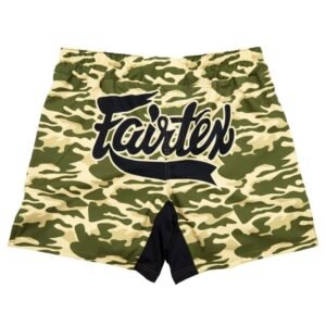 "Fairtex" universalūs šortai kovoms Sandy - Green/Sand