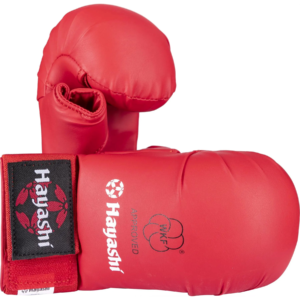 "Hayashi" karate pirštinės TSUKI WKF Approved Thumb - Red