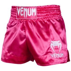 "Venum" k1 Thai šortai Classic Pink/White