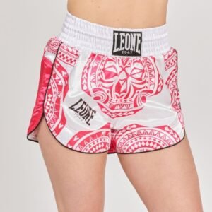"Leone 1947" k1 Thai šortai moterims haka White/Pink ab811 04