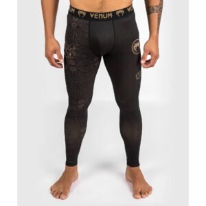"Venum" kompresinės kelnės santa muerte Black/Brown