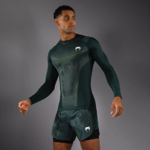 "Venum" MMA/imtynių marškinėliai Technical 3.0 - Forest Green