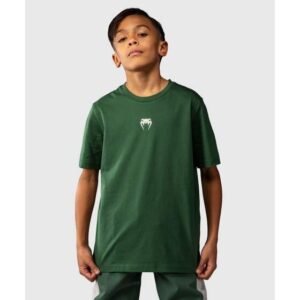 "Venum" vaikiški marškinėliai Contender - Forest Green/Off White