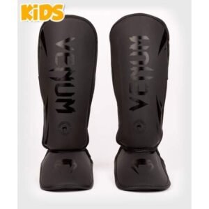 "Venum" vaikiškos kojų apsaugos Challenger - Black/Black